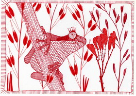 rana, illustrazione di Cristina Sestili