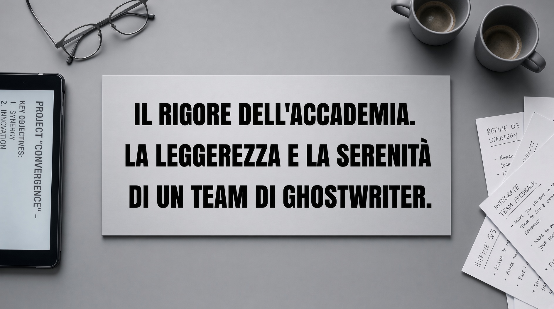 Ghostwriting tesi